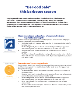 Barbeque Safety