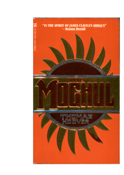 the moghul pdf - Thomas Hoover