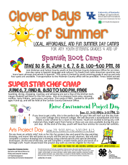 Days of Summer Clover