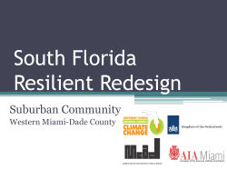 South Florida Resilient Redesign