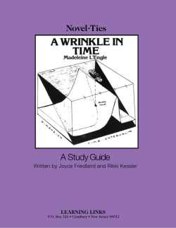 Novel&bull;Ties A Study Guide