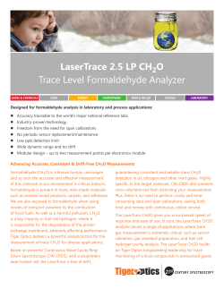 LaserTrace 2.5 LP CH 2 O