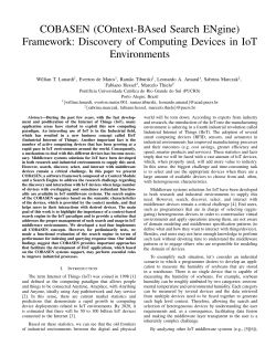 COBASEN (COntext-BAsed Search ENgine) Framework