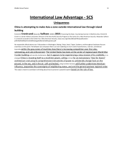 Tier Two Supplement Packet