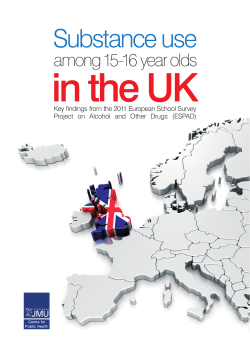 Substance use among 15-16 year olds in the