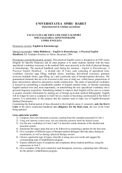 UNIVERSITATEA SPIRU HARET