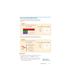 How can you find equivalent fractions?
