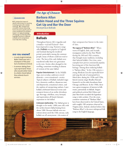 The Ballads - Pottstown School District