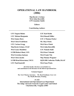operational law handbook (2006)