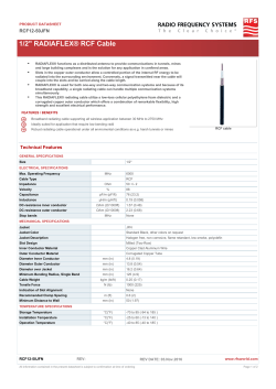 RCF12-50JFN - Radio Frequency Systems
