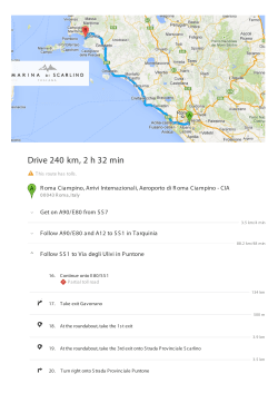 Drive 240 km, 2 h 32 min