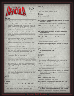 Errata FAQ - Fantasy Flight Games