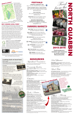 brochure - Town of Hardwick, MA