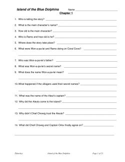 Island of the Blue Dolphins