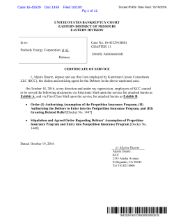 1&curren;`9=0*3 2y - Kurtzman Carson Consultants LLC