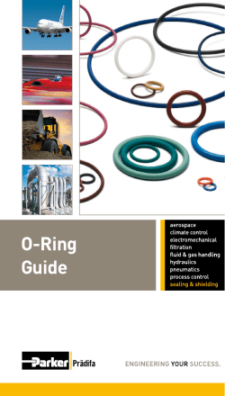 O-Ring Guide - Seal Engineering AS