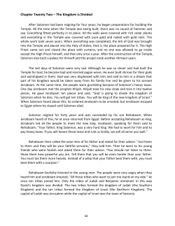 Chapter Twenty Two &ndash; The Kingdom is Divided