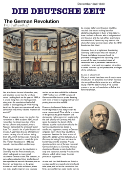 German Revolution 1848