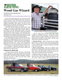 Woodgas Wizard Wayne Keith