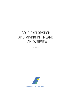 gold exploration and mining in finland