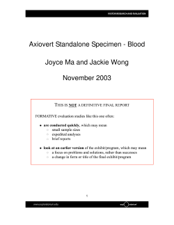 Axiovert Standalone Specimen