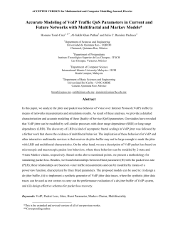 Accurate Modeling of VoIP Traffic QoS