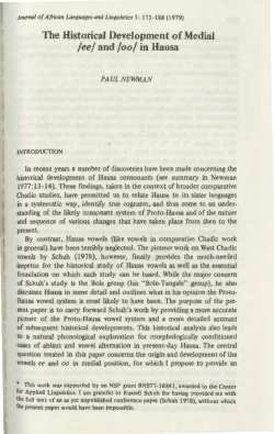 The Historical Development of Medial fee/ and