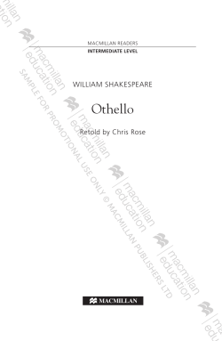Othello - Macmillan English