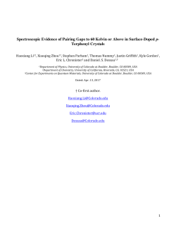 Spectroscopic Evidence of Pairing Gaps to 60 Kelvin or Above in