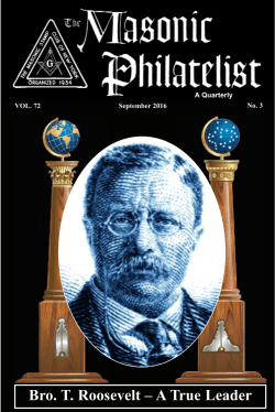 September 2016 - Bro. T. Roosevelt