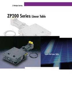 Vertical Positioning Stages