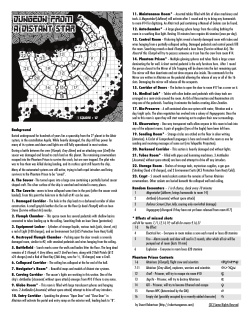 Dungeon From a Distant Star
