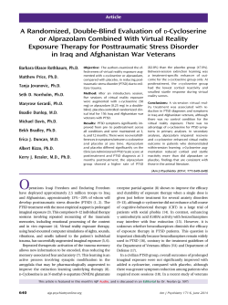 A Randomized, Double-Blind Evaluation of D