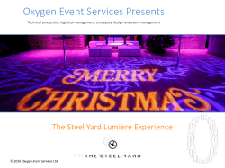 Oxygen Event Services Presents