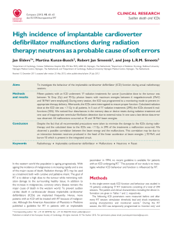 High incidence of implantable cardioverter defibrillator malfunctions