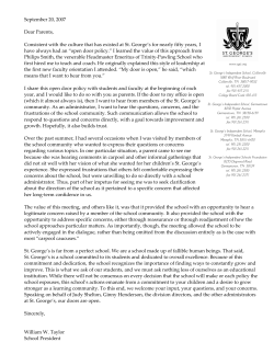 I have always had an &ldquo;open door policy