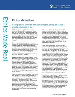 ethics made real - Covenant Health