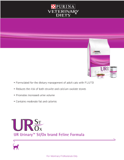 UR Urinary&trade; St/Ox brand Feline Formula