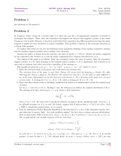 Problem 1 Problem 2 - Northwestern University