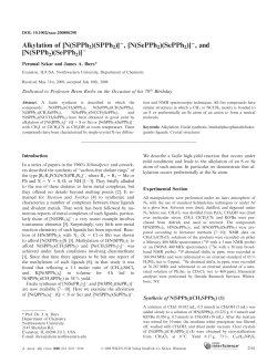 Alkylation of [N(SPPh2)(SPPh2)][minus], [N(SePPh2)(SePPh2