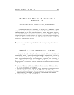THERMAL PROPERTIES OF Cu