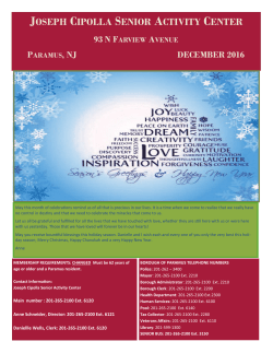 joseph cipolla senior activity center