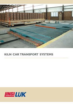 Kiln Car TransporT sysTems - Hans Lingl Anlagenbau und