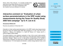 Evaluation of urban surface parameterizations in the WRF