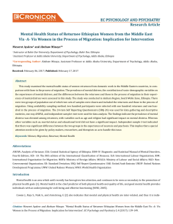 A- Vis Women in - E