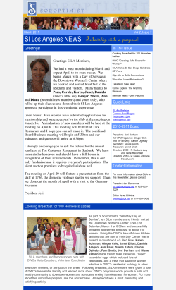 Mar - Soroptimist International of Los Angeles