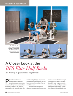 BFS Elite Half Racks - Bigger Faster Stronger