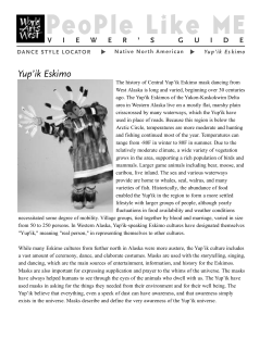 Eskimo: Yup`ik - World Arts West