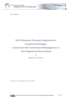 - Perspectives on Federalism