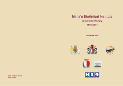 Malta`s Statistical Institute